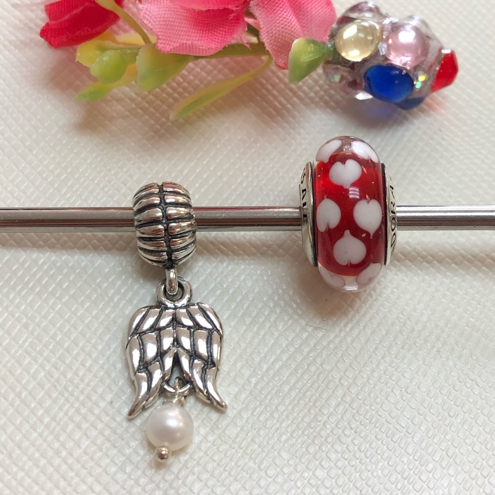 Pandora charms set of 2